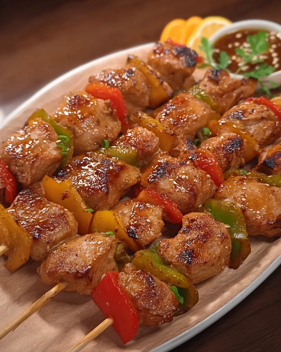 Chinese chicken on a stick Chinese