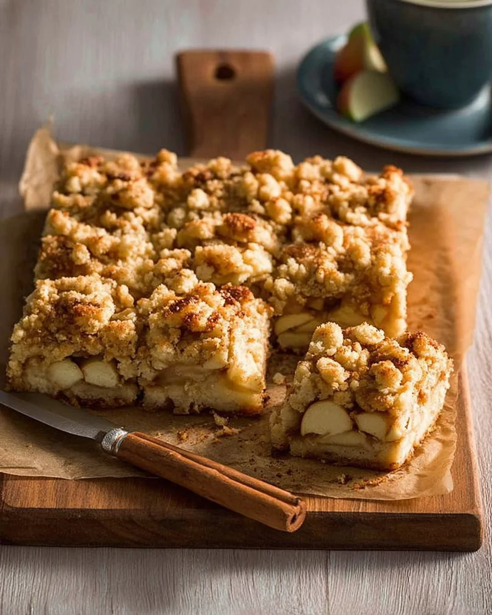 Apple Crumble Bars Apple