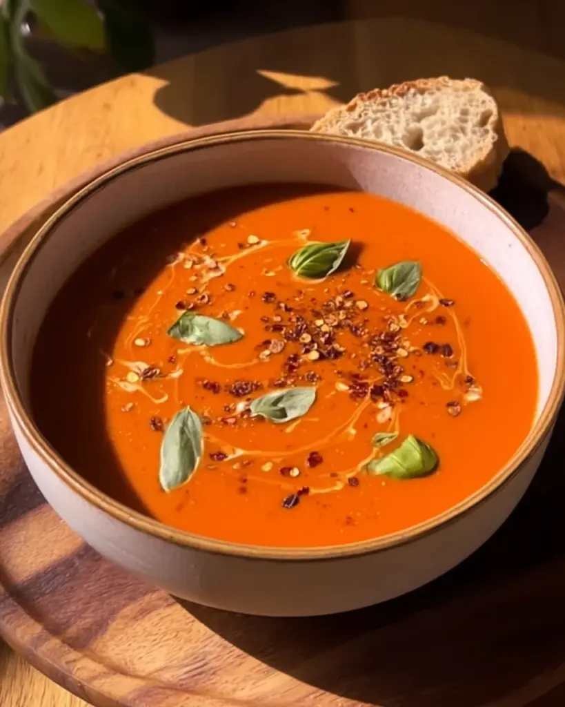 Tomato Soup with Canned Tomatoes