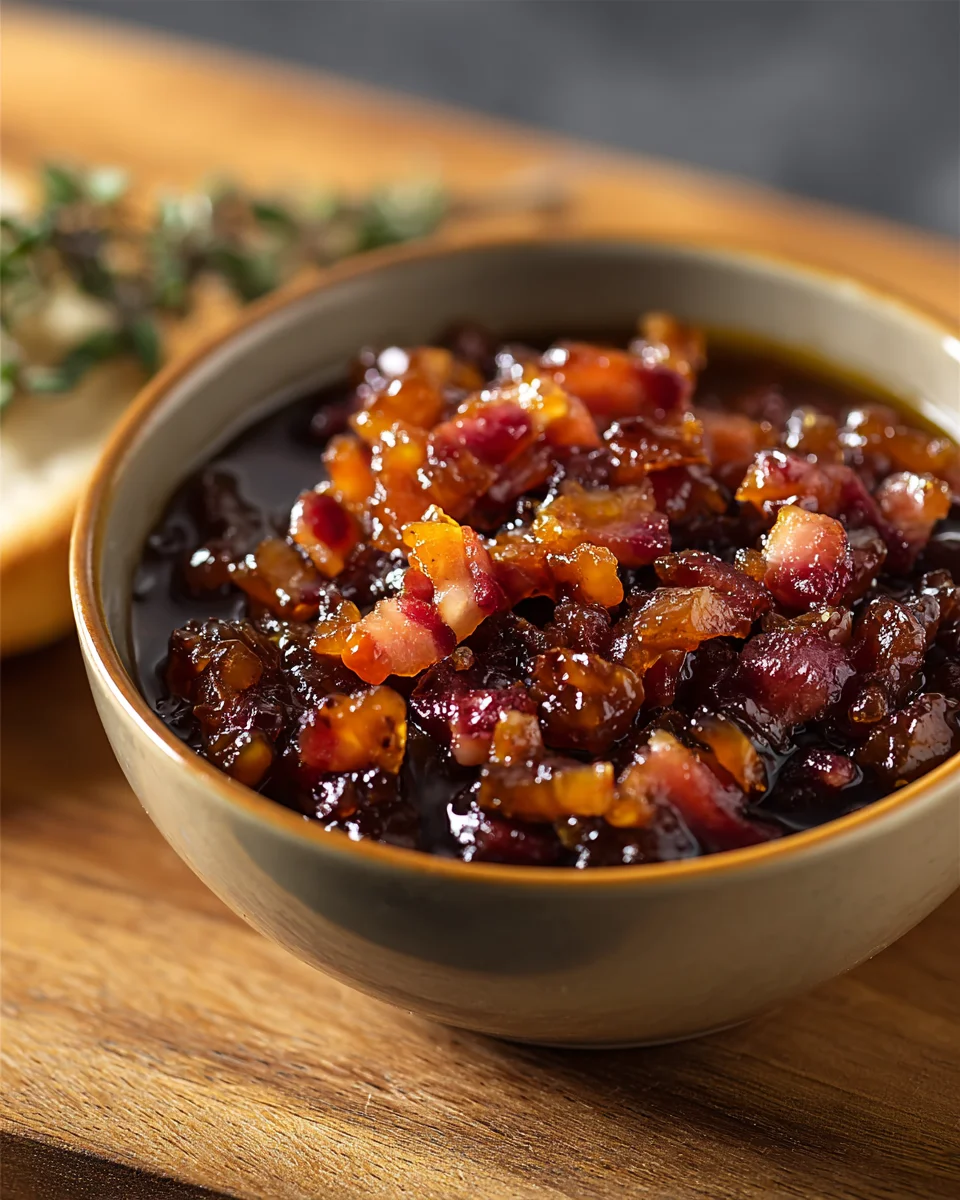 Bourbon bacon jam ourbon