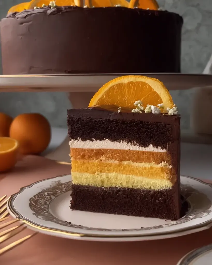 Chocolate & Orange Punchcake