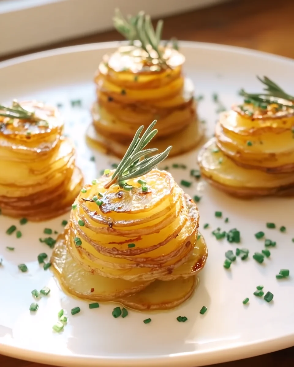 Crispy Potato Stacks Crispy