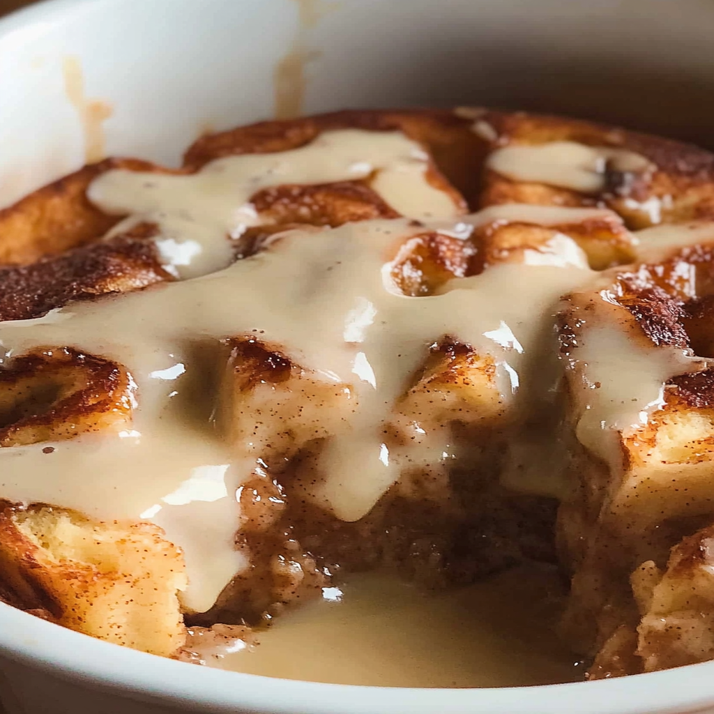 Cinnamon Roll French Toast Bake Serving and storing