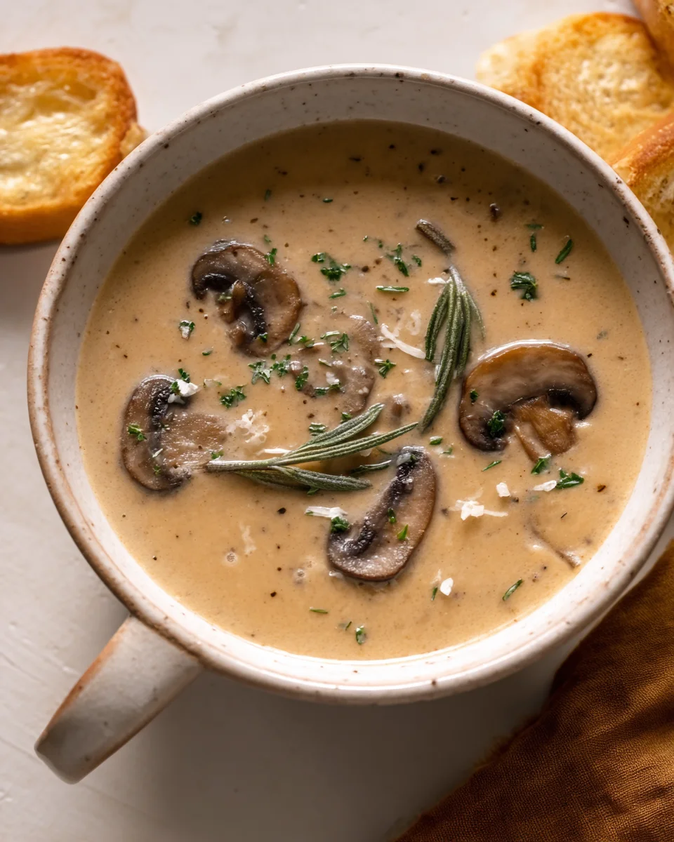 Creamy Mushroom Soup Creamy