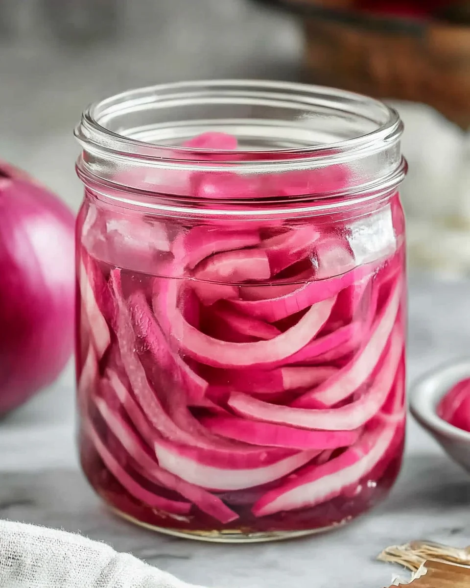 Pickled Red Onions Recipe Pickled