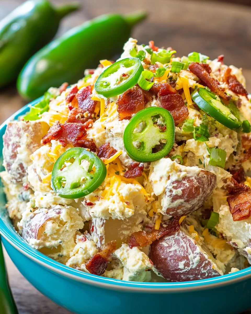 Jalapeño Popper Roasted Potato Salad Jalapeño