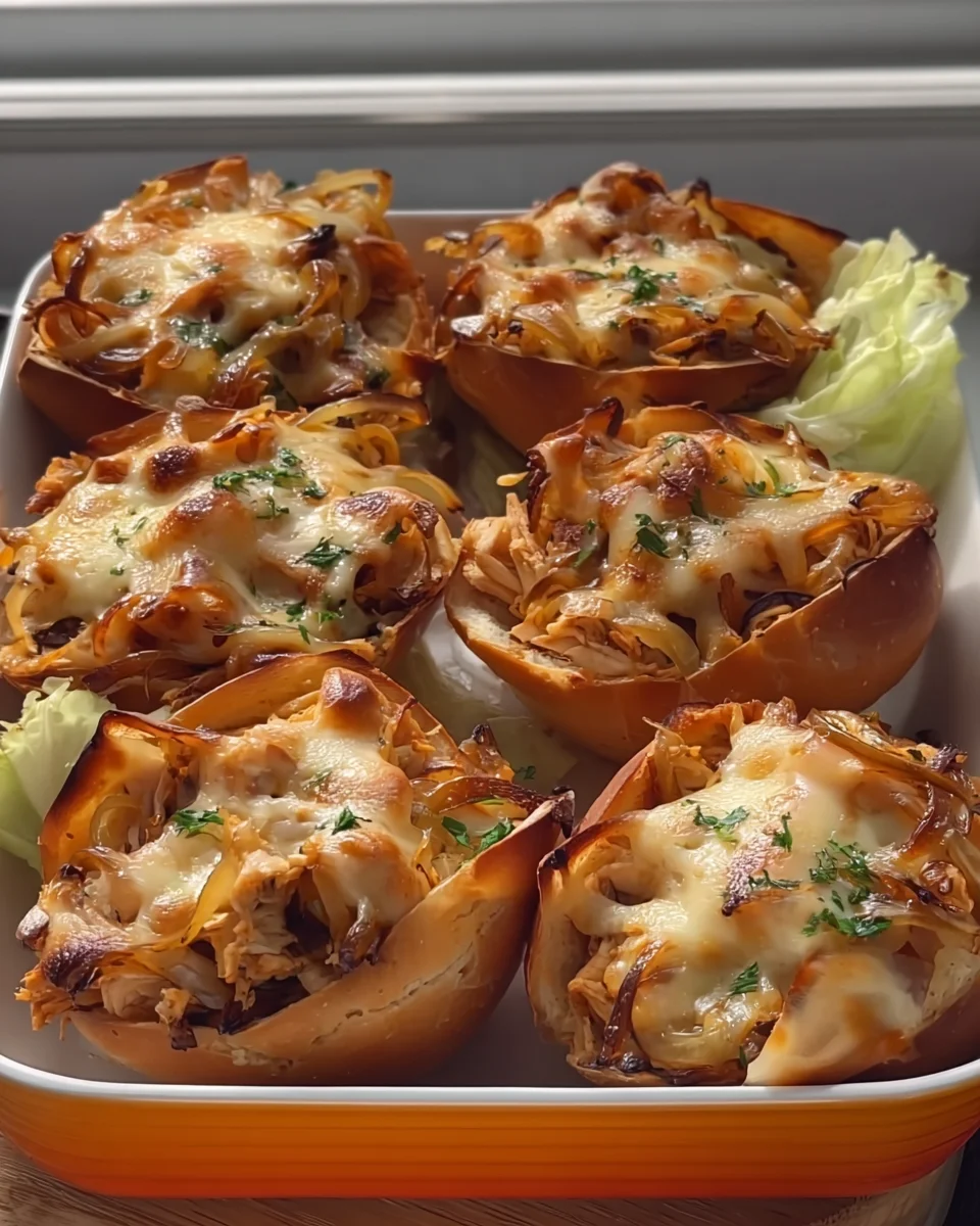 Spicy Chicken Buns with Cheese Onion Spicy