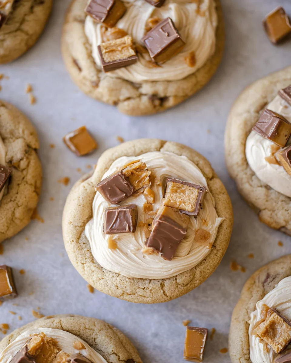 Crumbl Snickers Peanut Butter Cookies Crumbl