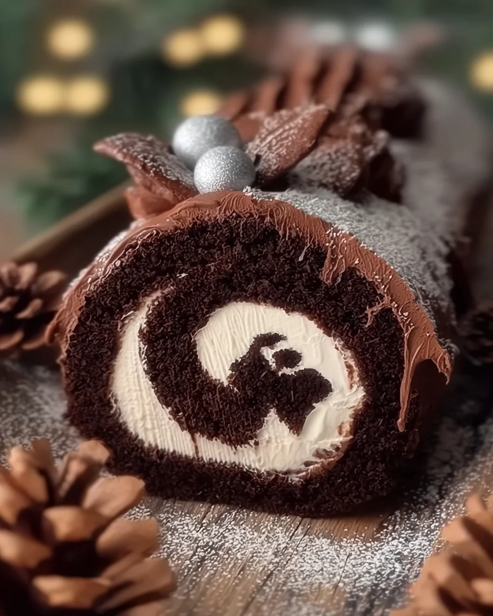 Gluten-Free Yule Log Cake Gluten-Free Yule Log Cake
