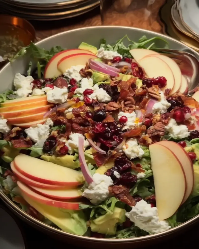 Autumn Harvest Honeycrisp Apple and Feta Salad Autumn Harvest Honeycrisp Apple and Feta Salad