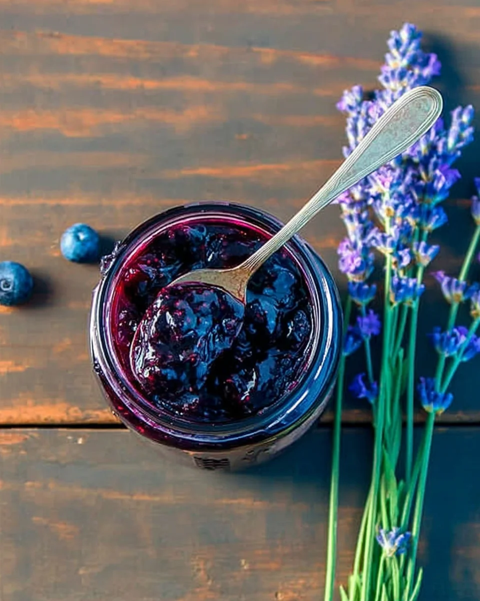 Blueberry & Lavender Jam Blueberry