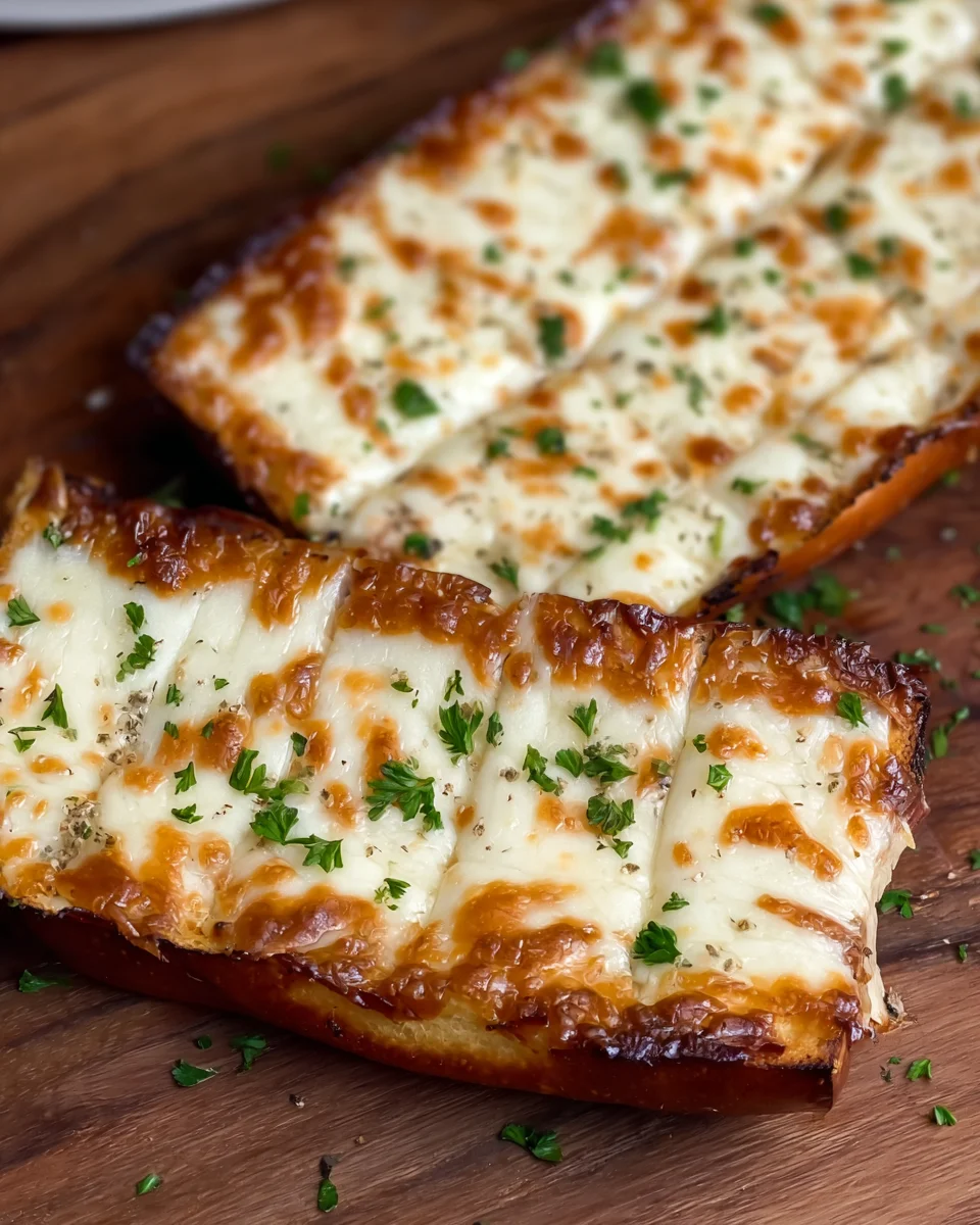 Cheesy Garlic Bread Cheesy