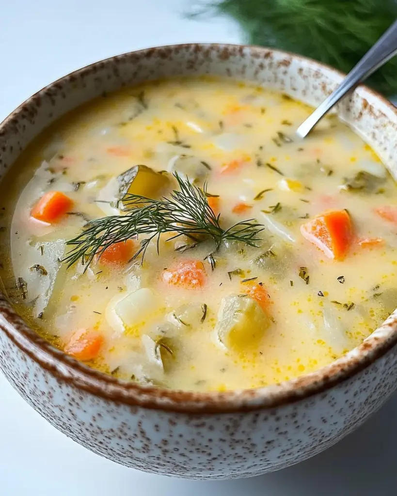 Dill Pickle Soup