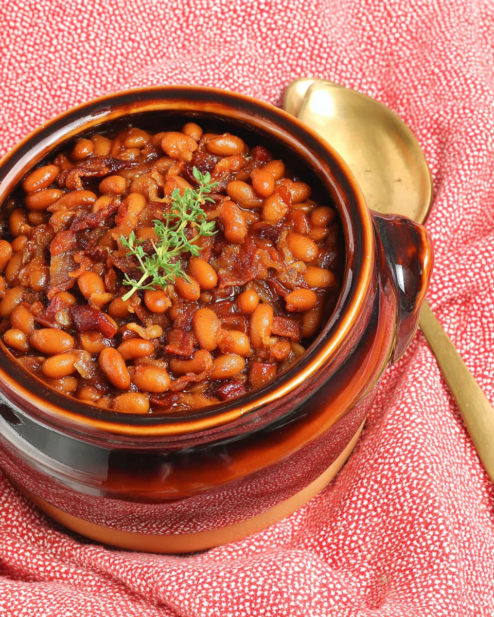 Crockpot Bacon-Bourbon Baked Beans Crockpot