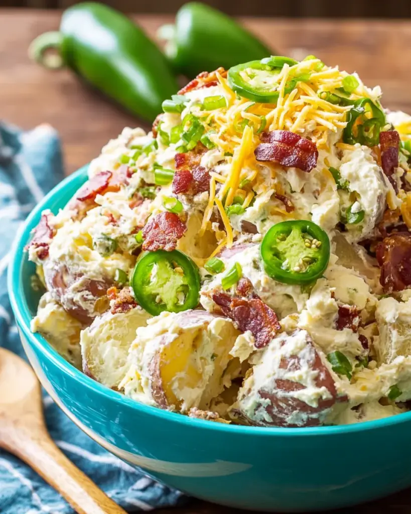Jalapeño Popper Roasted Potato Salad Jalapeño Popper Roasted Potato Salad