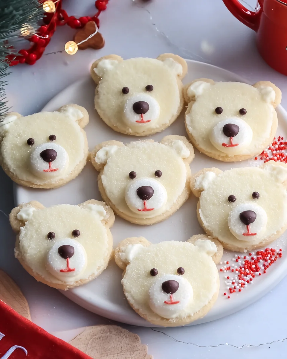 Polar Bear Cookies Polar