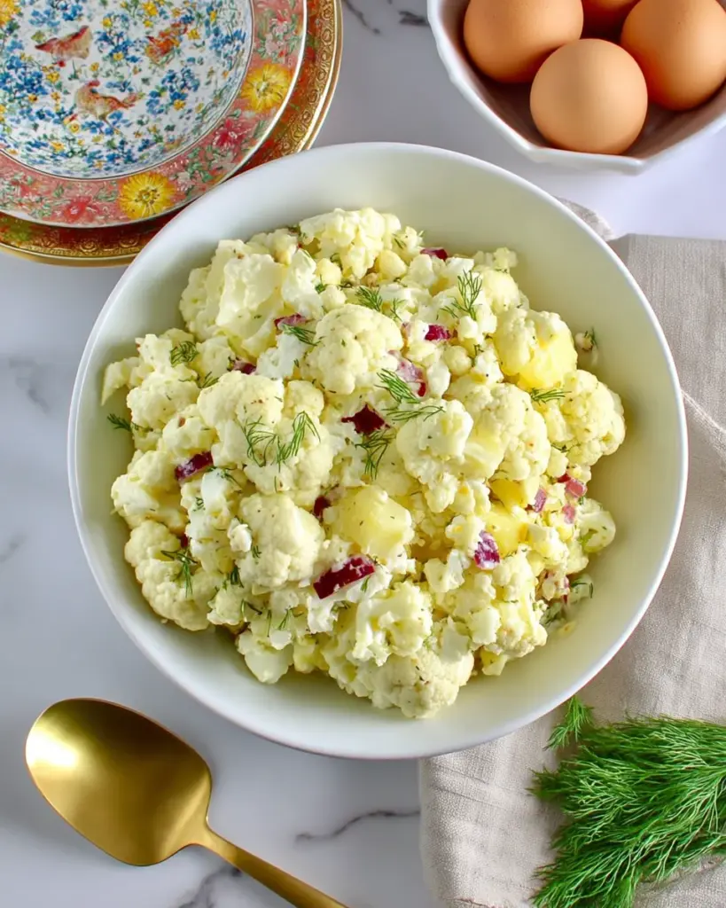 Cauliflower  Potato  Salad