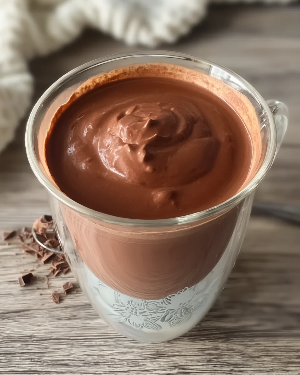 Thick Italian Hot Chocolate Thick Italian Hot Chocolate