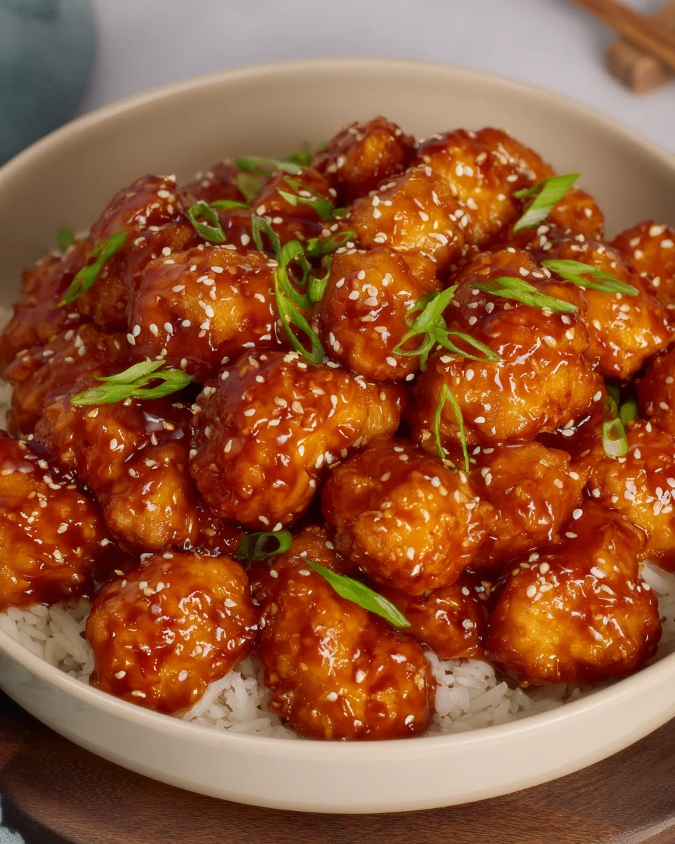 Honey Sesame Chicken Honey