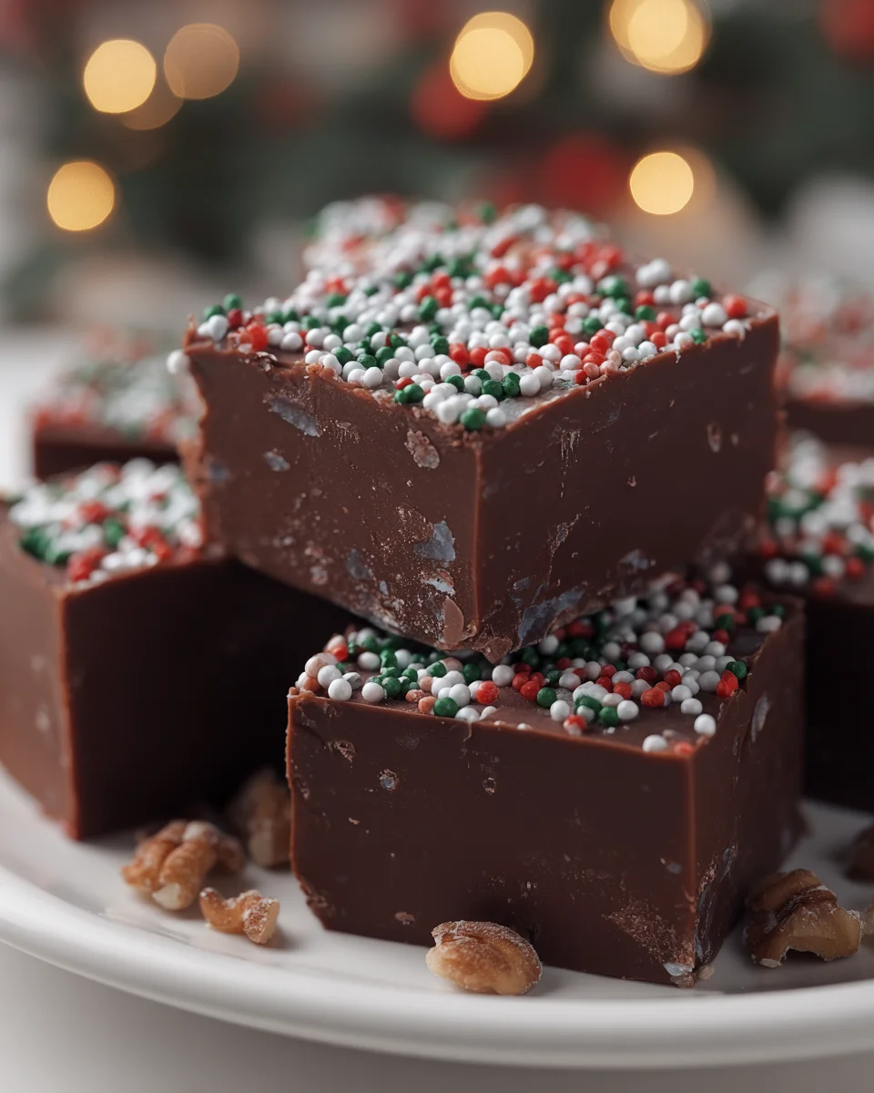 Easy Christmas Fudge Easy