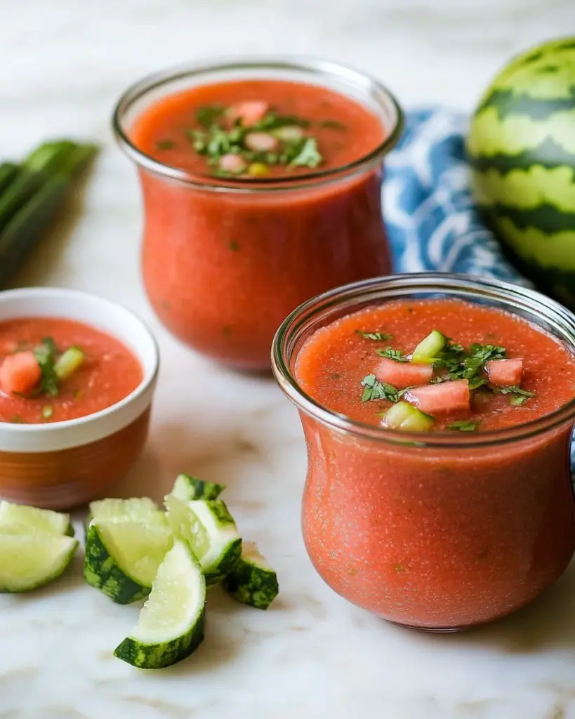 Watermelon Gazpacho Recipe