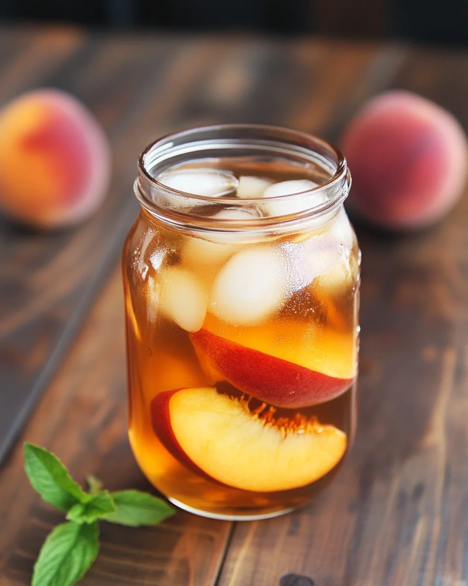 Southern Peach Tea Southern