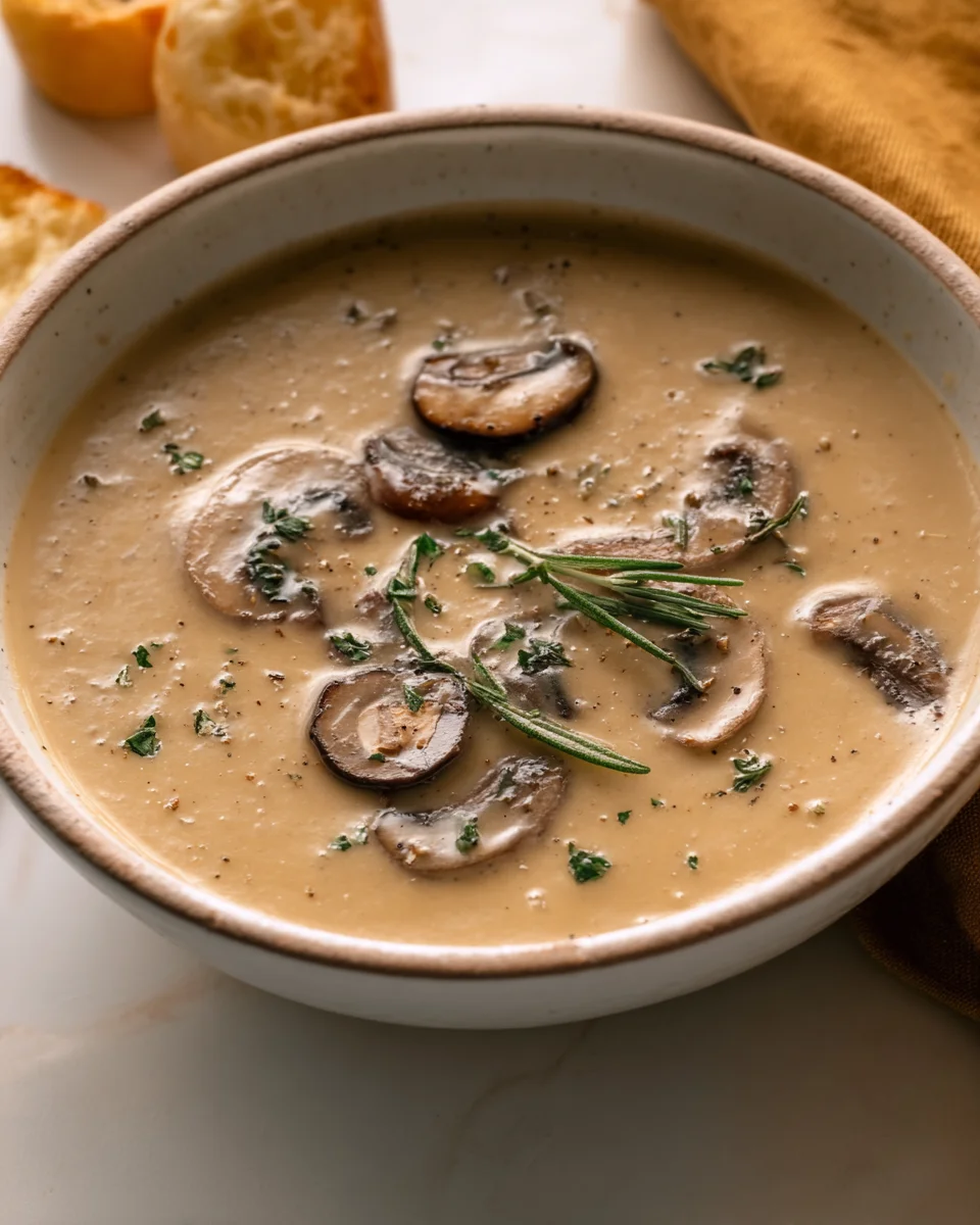 Creamy Mushroom Soup Creamy