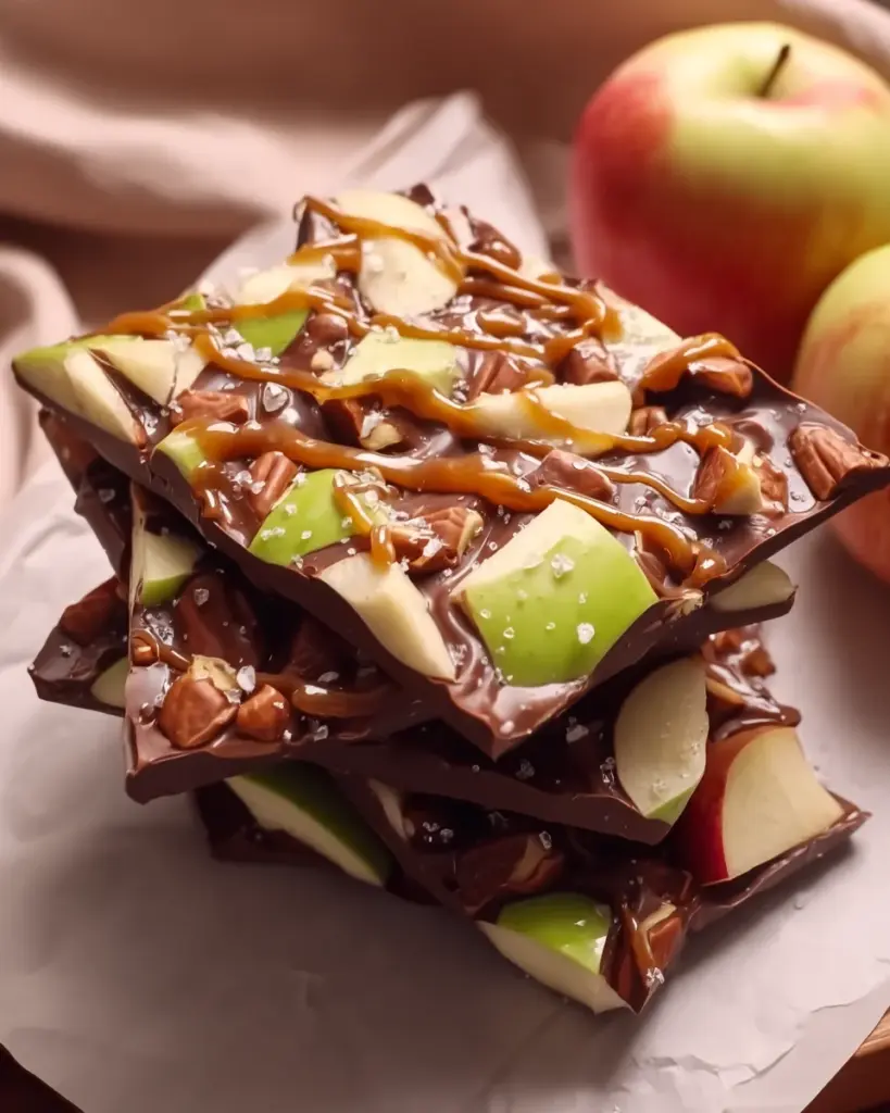 Caramel Apple Bark Caramel Apple Bark