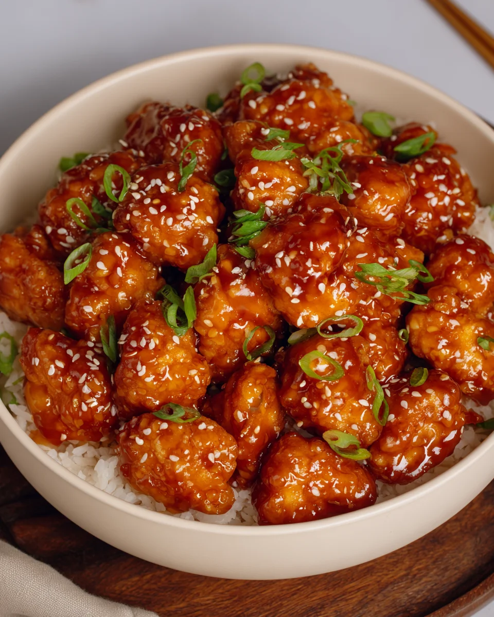 Honey Sesame Chicken Honey