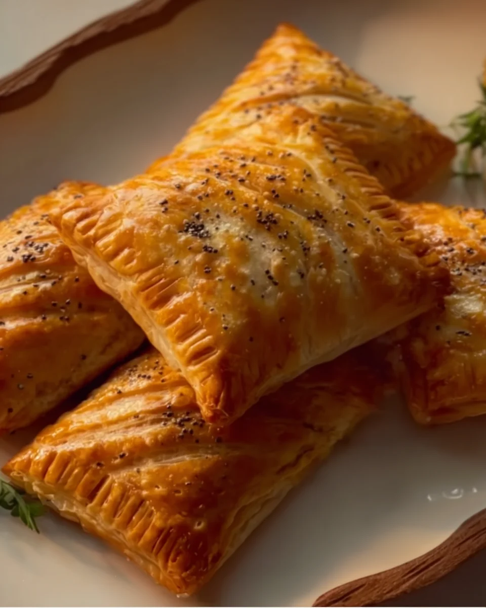 Puff Pastry Cheesesteak Hot Pockets Puff
