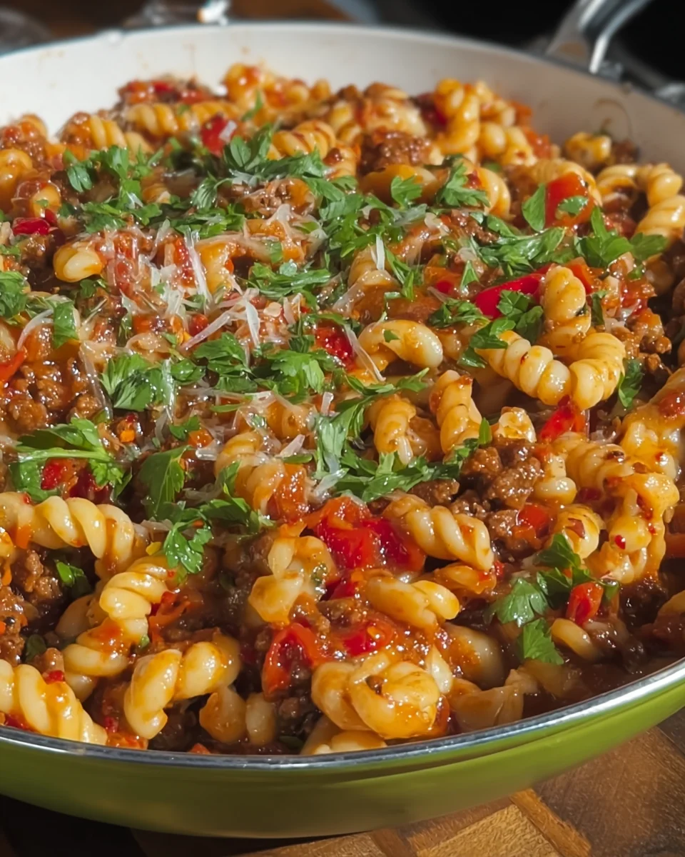 Minced Beef Trottole Pasta Minced