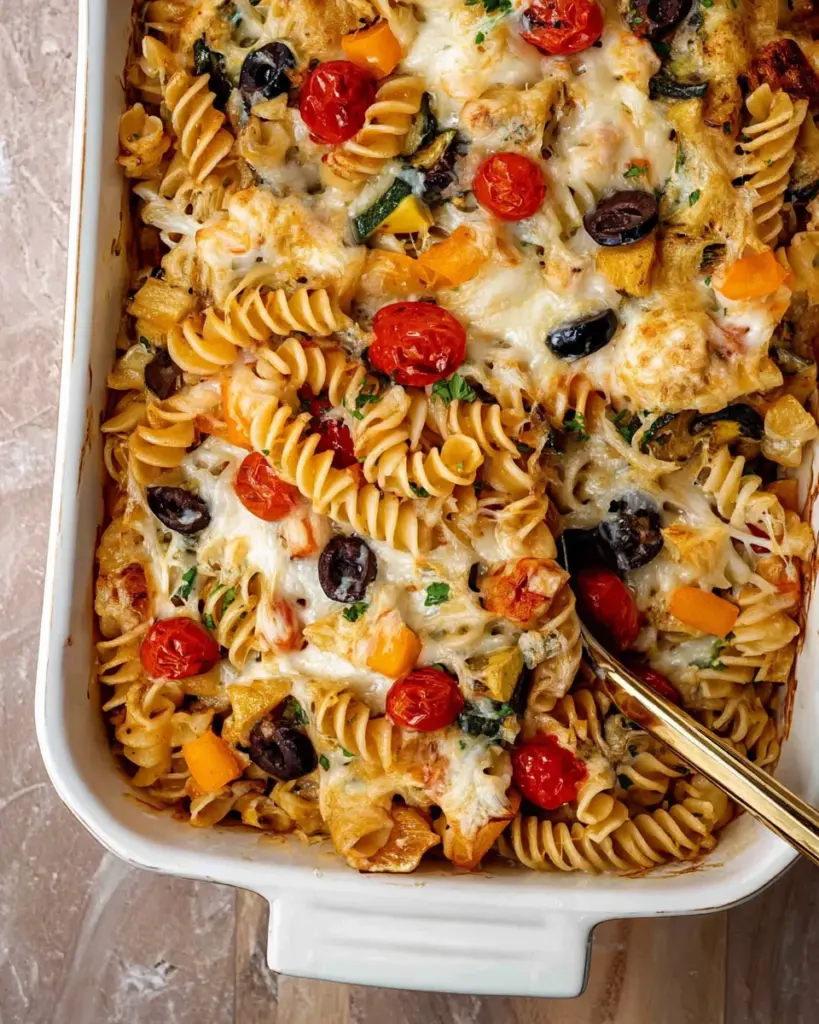 Baked Mediterranean Pasta Baked Mediterranean Pasta