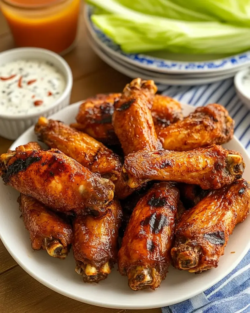 Crispy Grilled Chicken Wings Crispy Grilled Chicken Wings