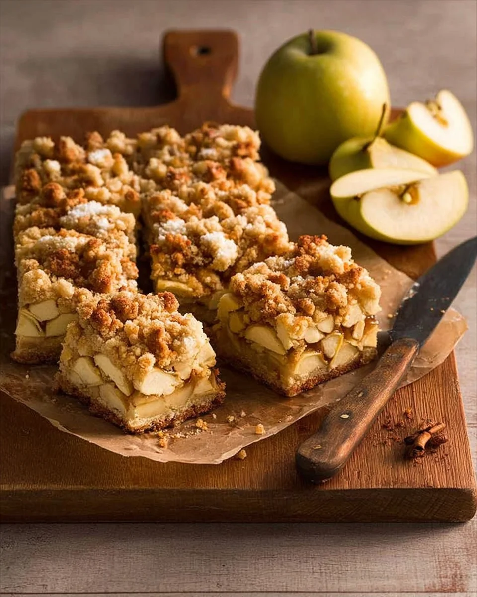 Apple Crumble Bars Apple