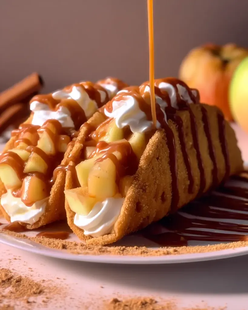 Apple pie cheesecake tacos Apple pie cheesecake tacos