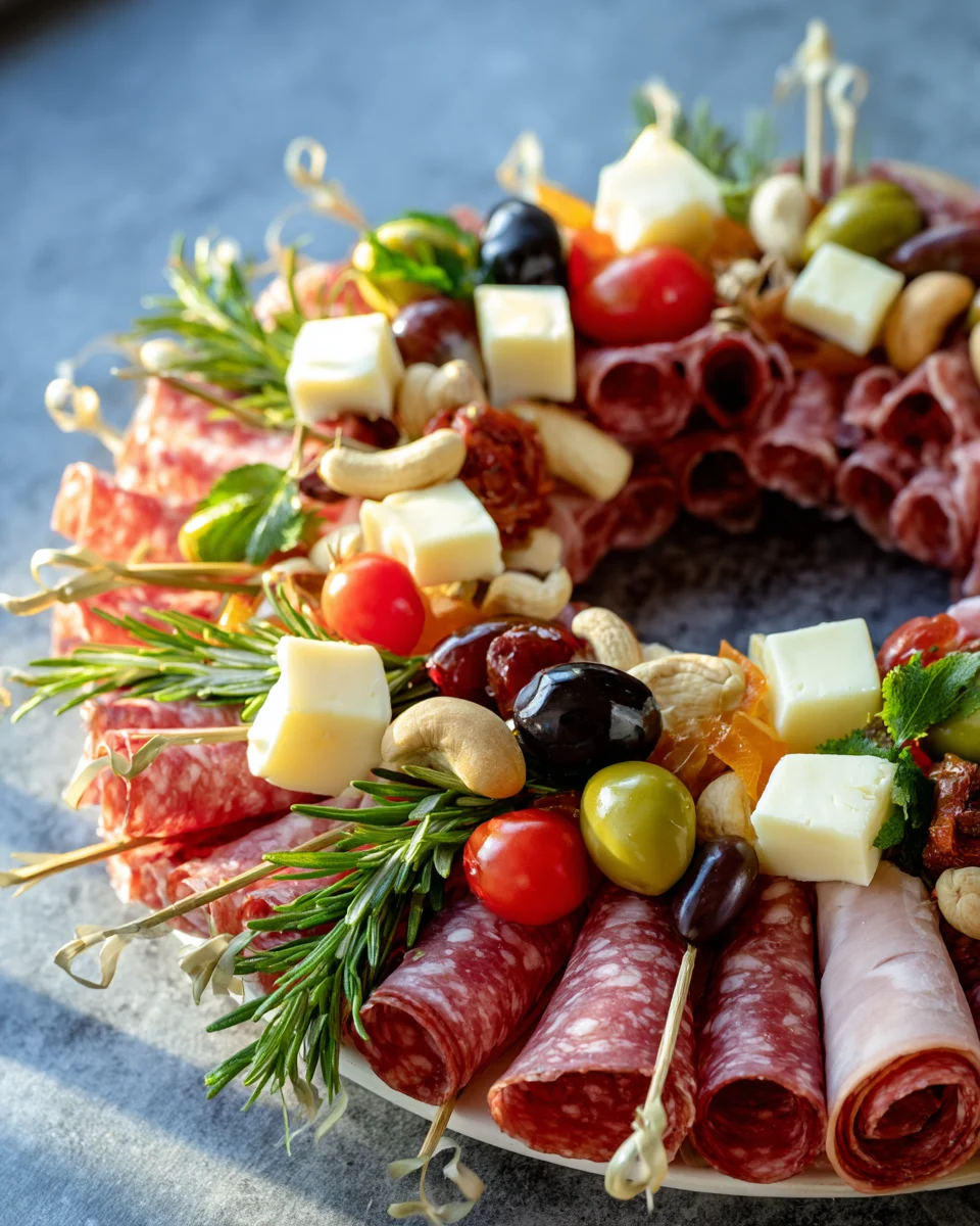 Charcuterie Wreath Charcuterie