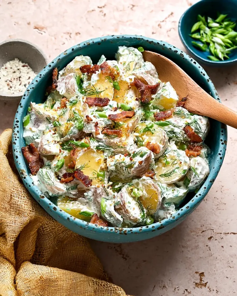 Smashed Potato Salad