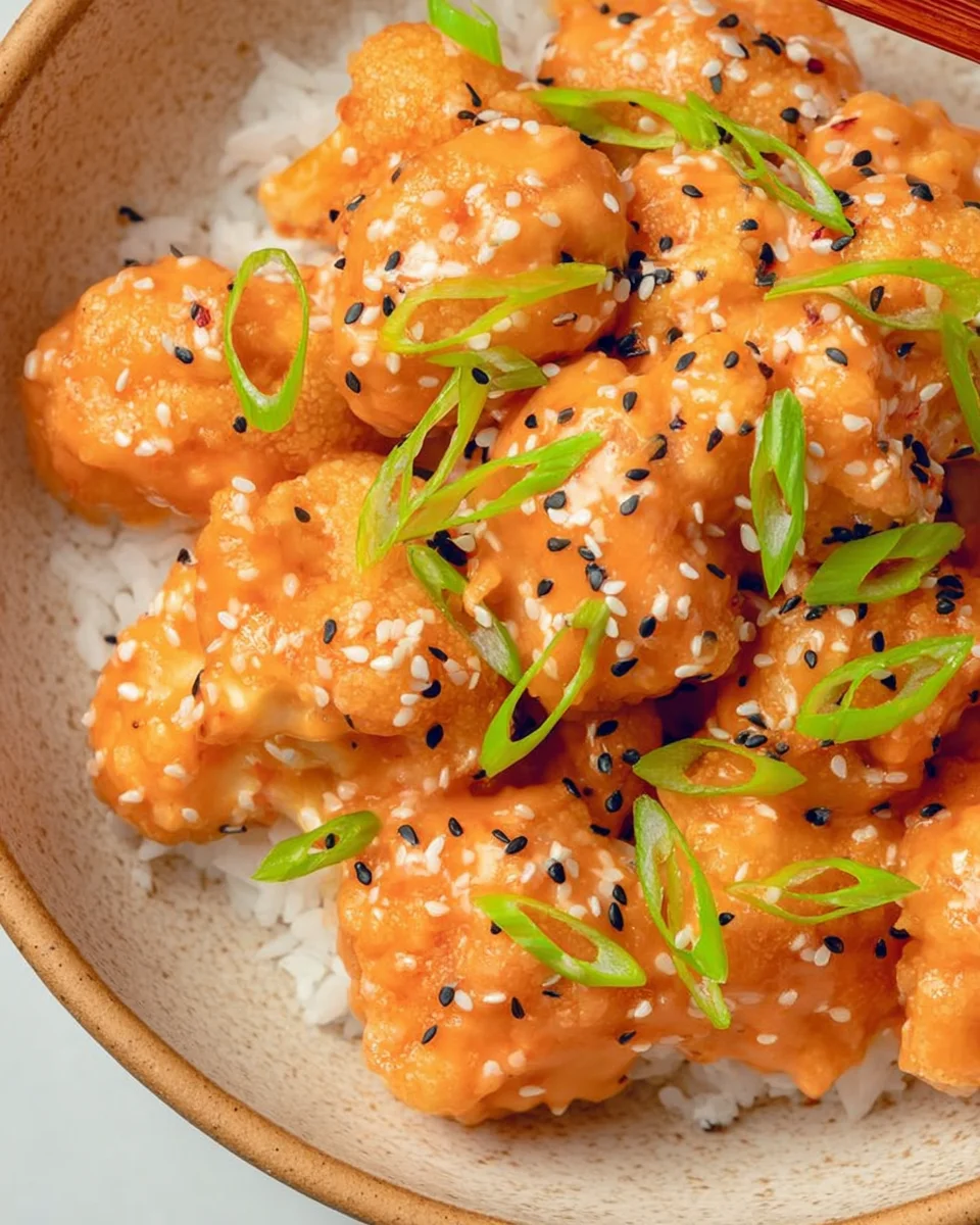 Vegan Bang Bang Cauliflower Vegan