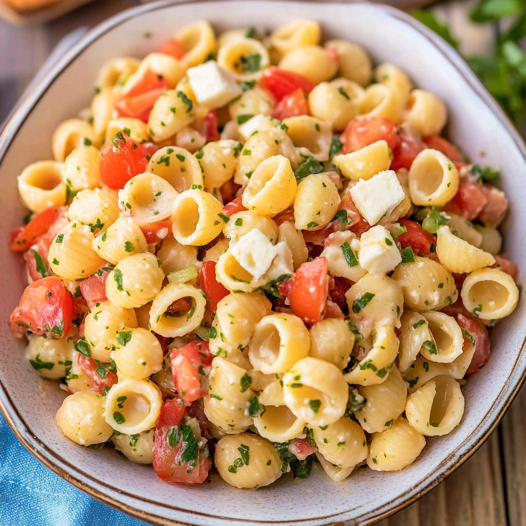 Bruschetta Pasta Salad Bruschetta Pasta Salad