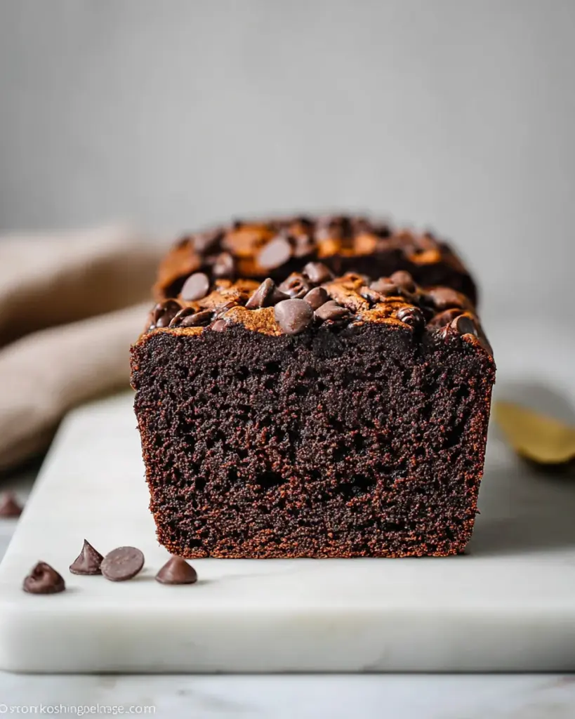 Double Chocolate Banana Bread {Almond Flour} Double Chocolate Banana Bread {Almond Flour}