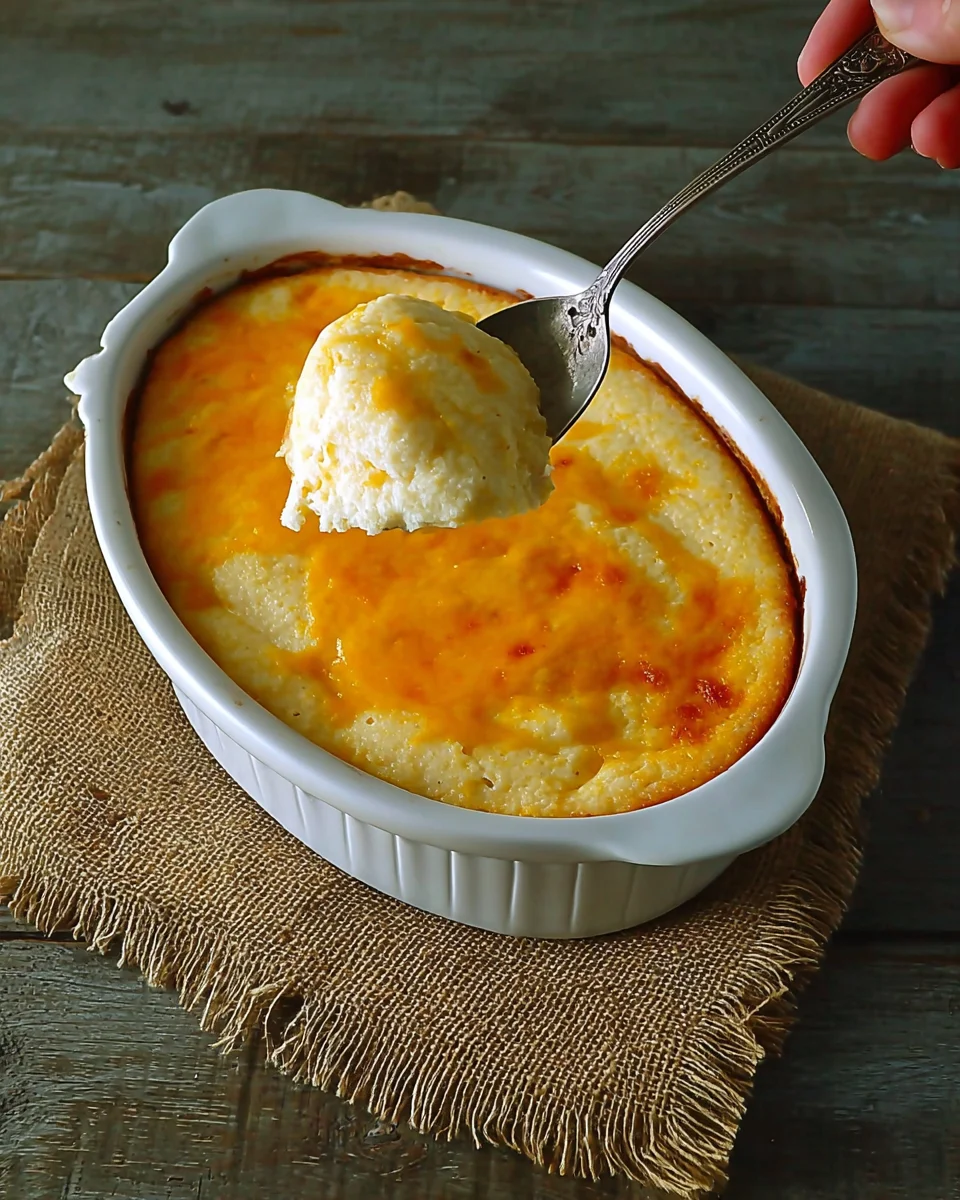 Baked Cheesy Grits Baked