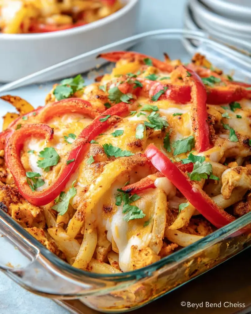 Chicken Fajita Casserole Chicken Fajita Casserole