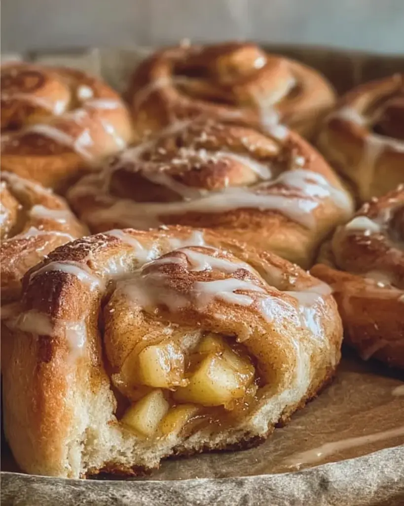 Vegan Apple Cinnamon Buns Vegan Apple Cinnamon Buns