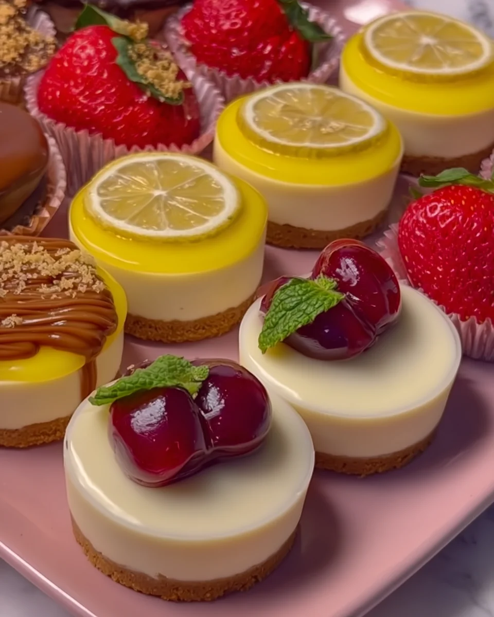 Mini cheesecakes (basisrecept) Mini