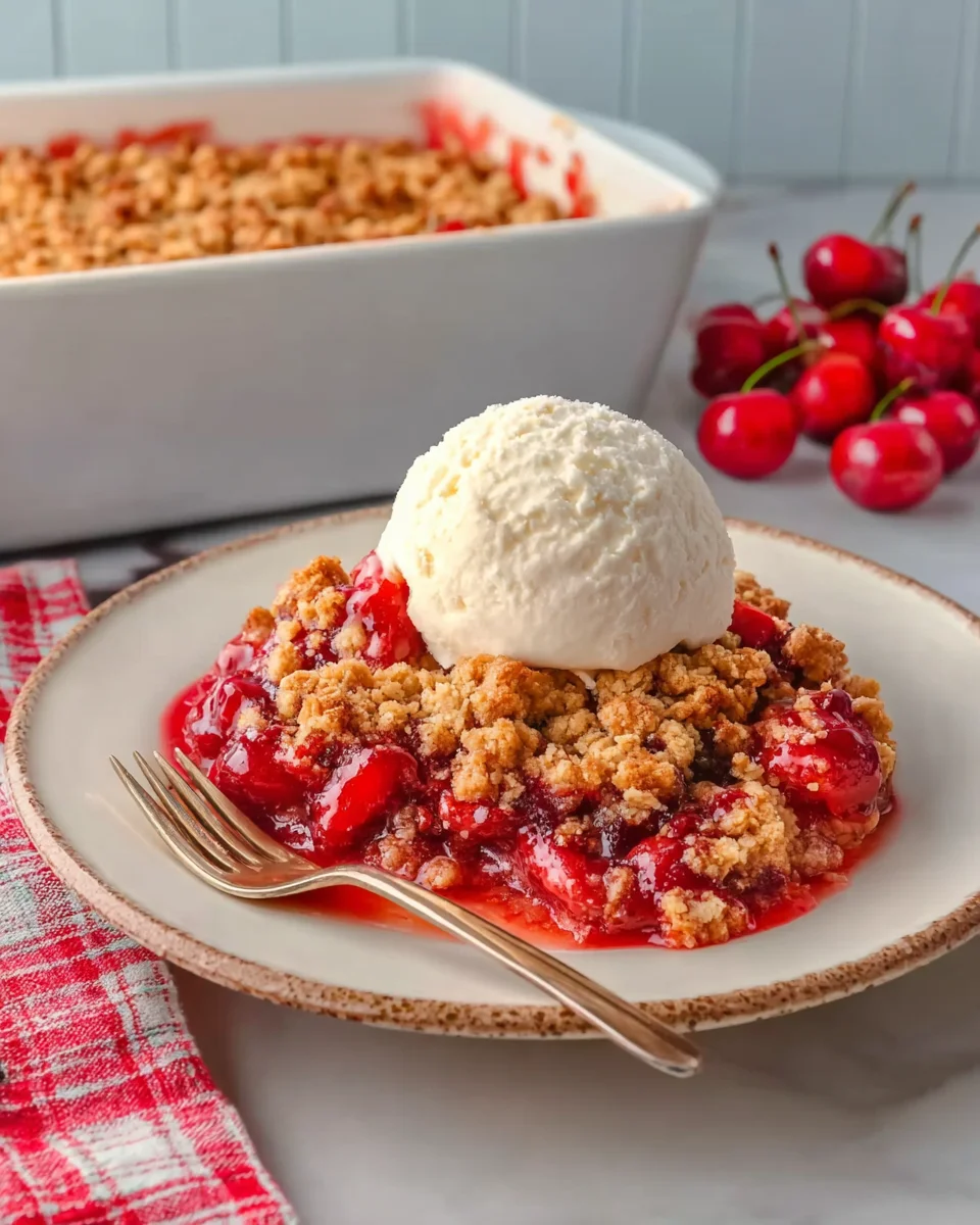 Cherry Crumble Cherry