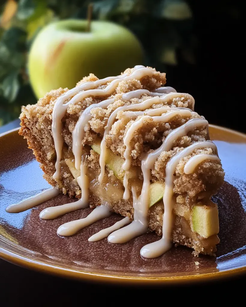 Apple Crumb Cake with Cinnamon Apple Drizzle Apple Crumb Cake with Cinnamon Apple Drizzle