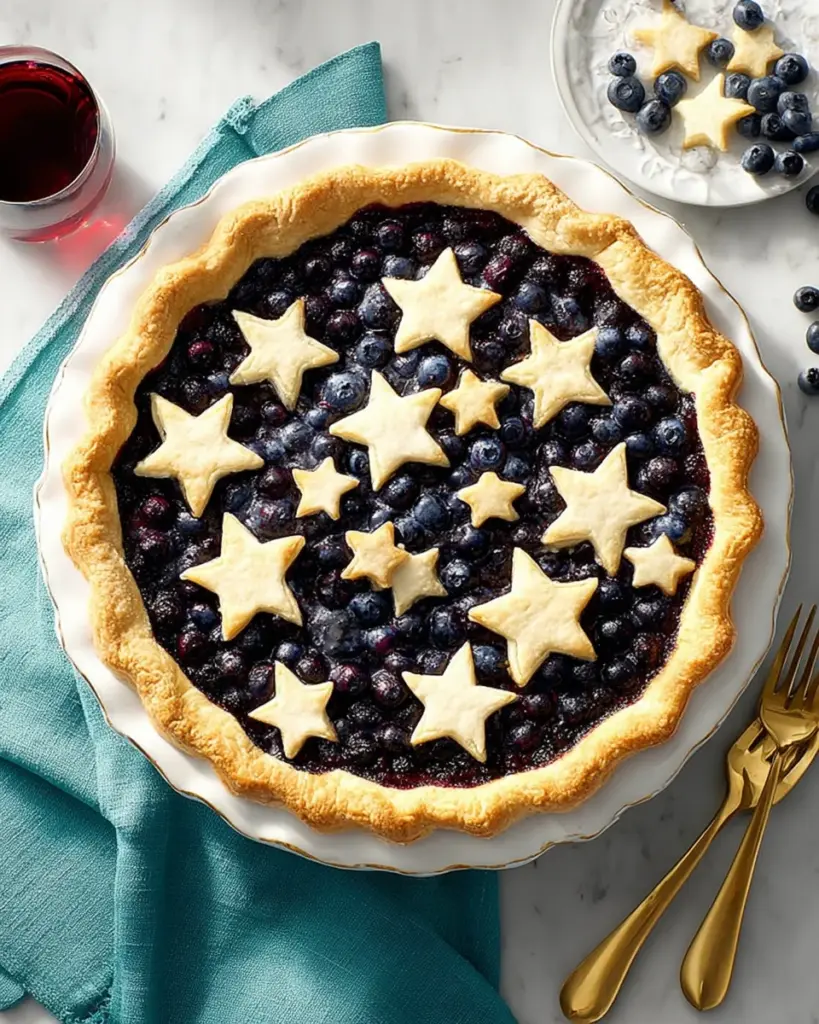 Star-Studded Blueberry Pie Star-Studded Blueberry Pie