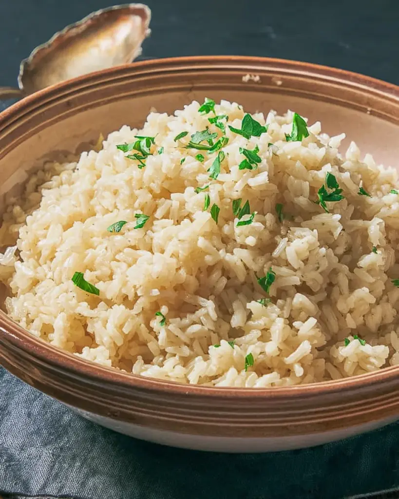 Garlic Parmesan Rice