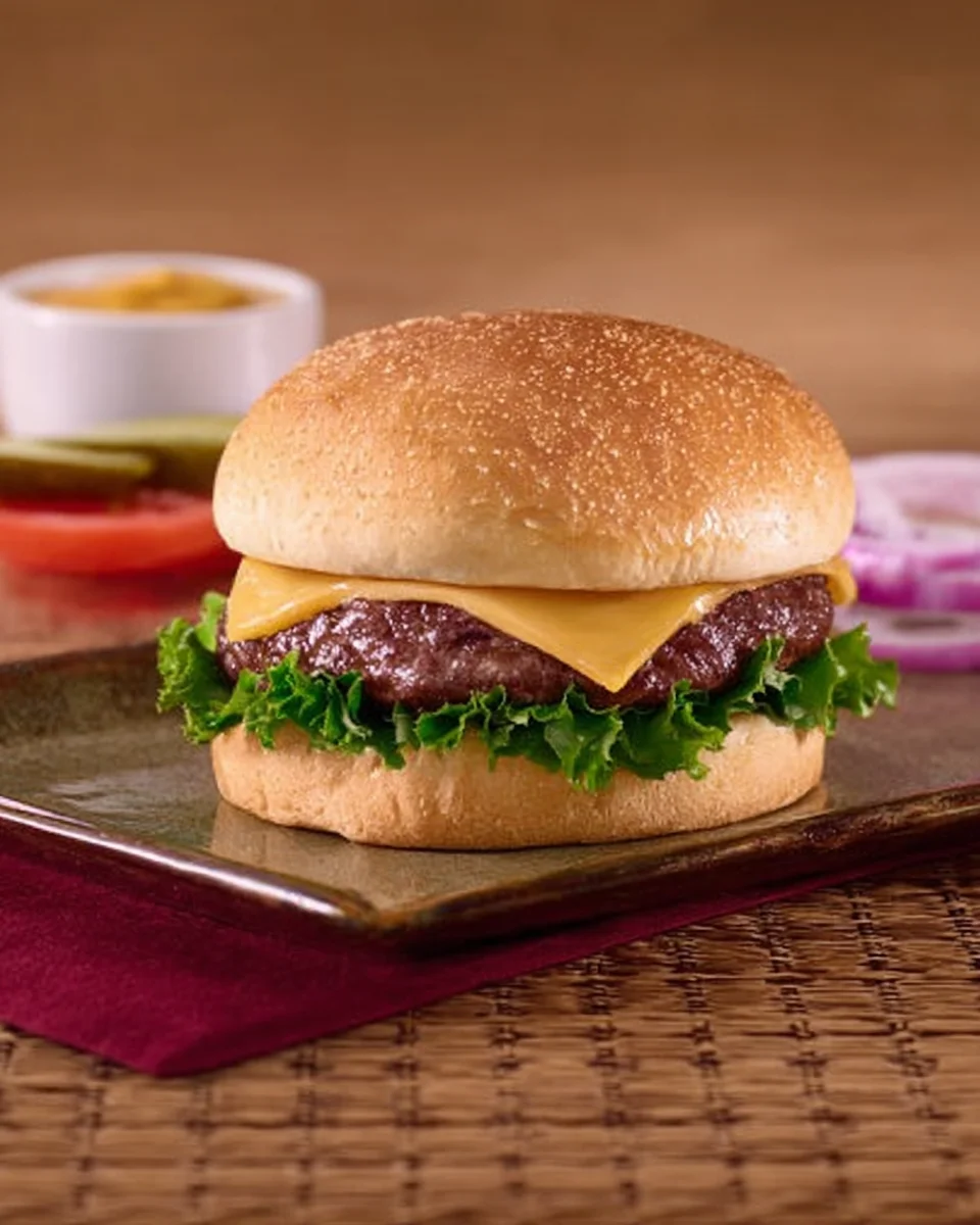 All American Cheese Burger All