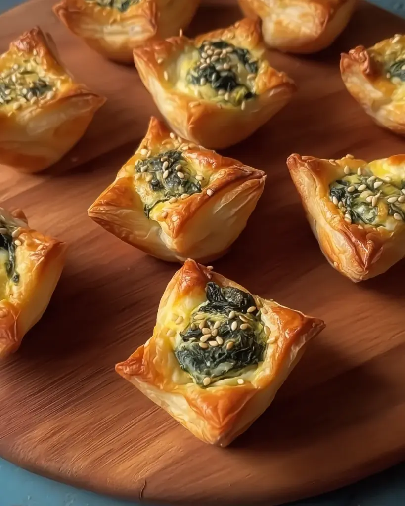 SPINACH PUFFS SPINACH PUFFS